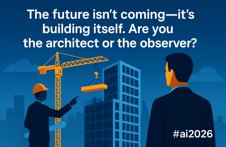 The Future Isn’t Coming, It’s Building Itself