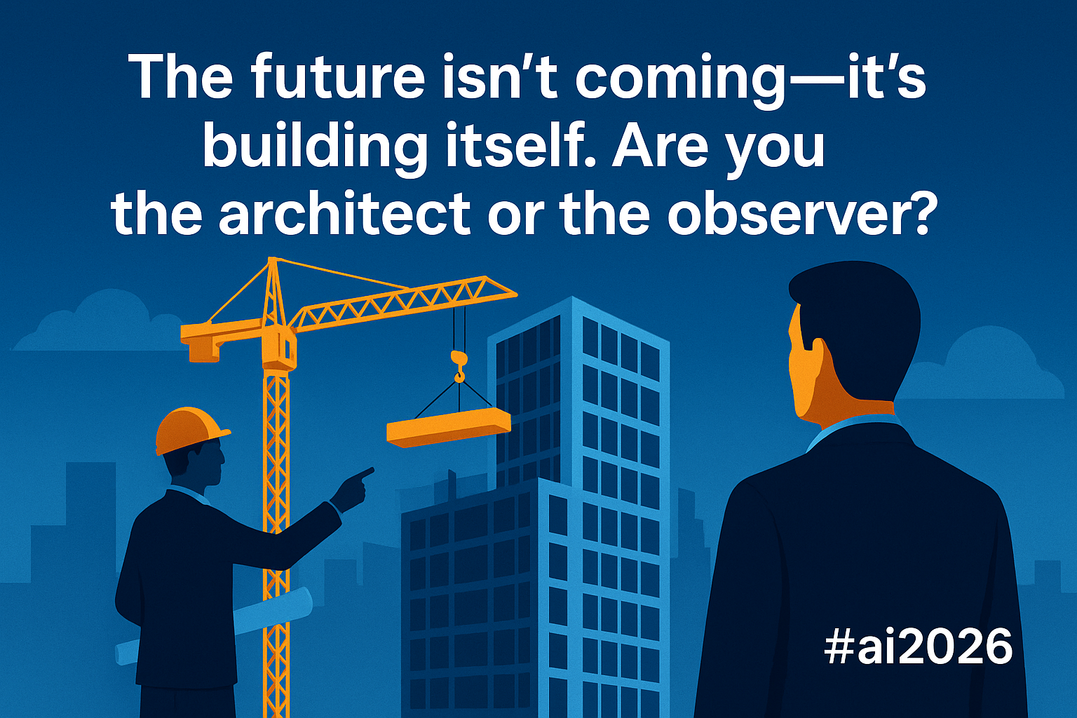 The Future Isn’t Coming, It’s Building Itself