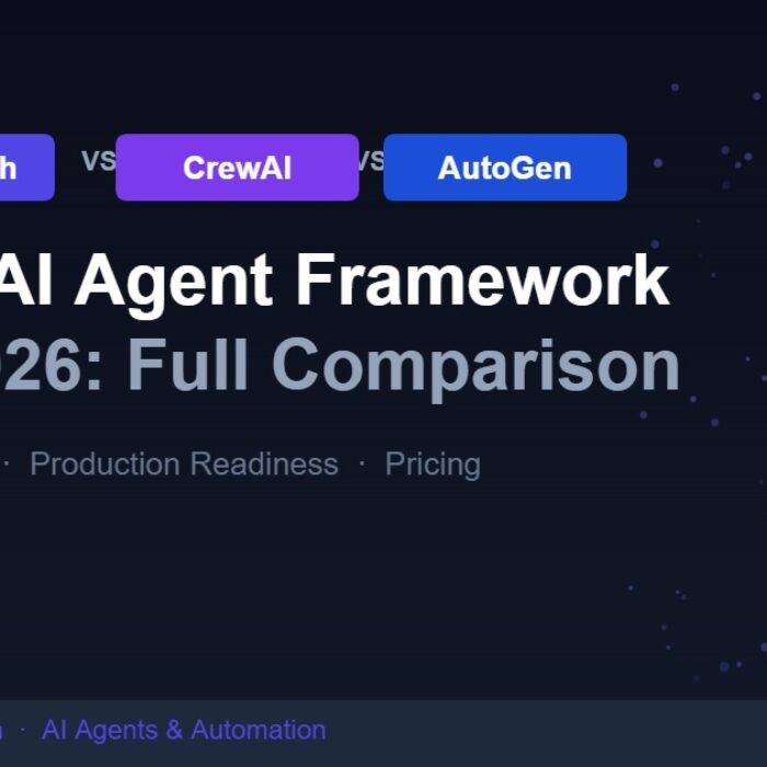 Best AI agent framework 2026 — LangGraph vs CrewAI vs AutoGen comparison guide | BigAIAgent