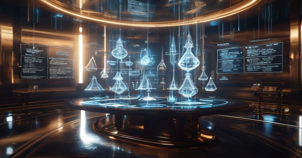 AI agents for law firms 2026, futuristic legal chamber with holographic contract panels and AI agent orbs BigAIAgent