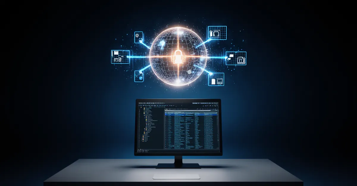 autonomous desktop AI agent 2026 enterprise governance holographic workspace BigAIAgent