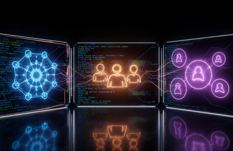 AI agent tools for sales teams 2026 comparison triptych interface panels BigAIAgent