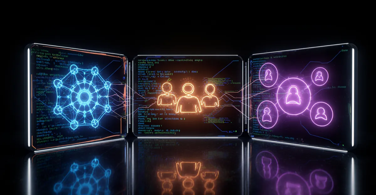 AI agent tools for sales teams 2026 comparison triptych interface panels BigAIAgent