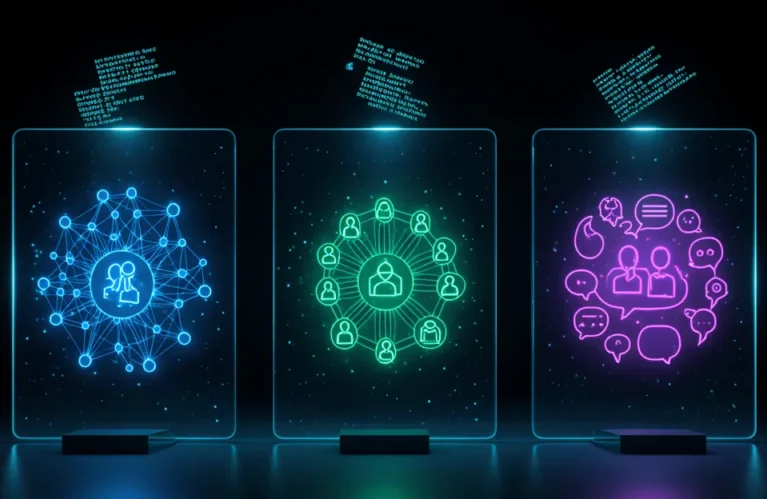 LangGraph vs CrewAI vs AutoGen AI agent framework comparison split-screen interface 2026 BigAIAgent