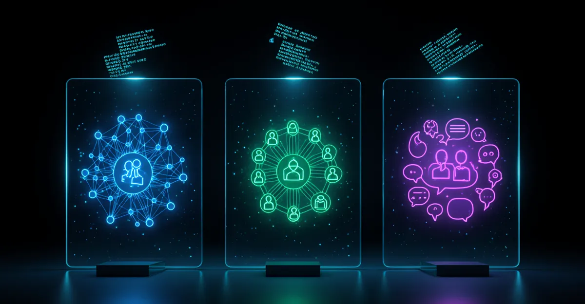LangGraph vs CrewAI vs AutoGen AI agent framework comparison split-screen interface 2026 BigAIAgent