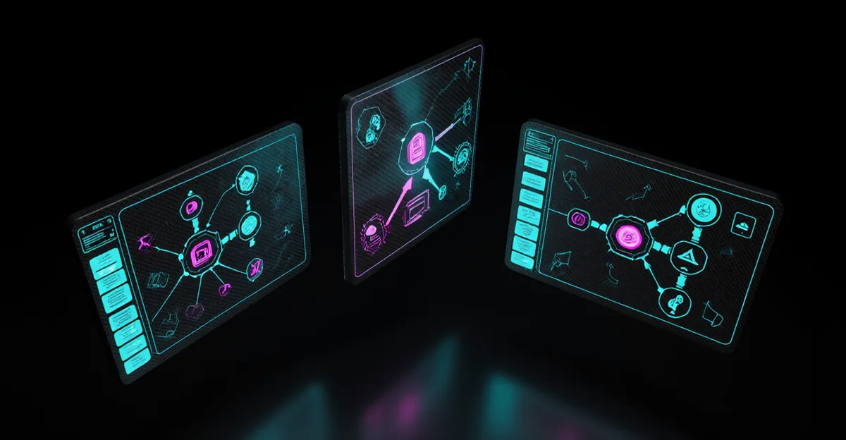 no-code AI automation platforms comparison holographic workflow interfaces BigAIAgent