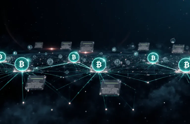 AI agent commerce 2026 agentic payment network with blockchain credential nodes and micropayment streams BigAIAgent