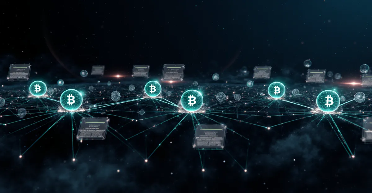 AI agent commerce 2026 agentic payment network with blockchain credential nodes and micropayment streams BigAIAgent