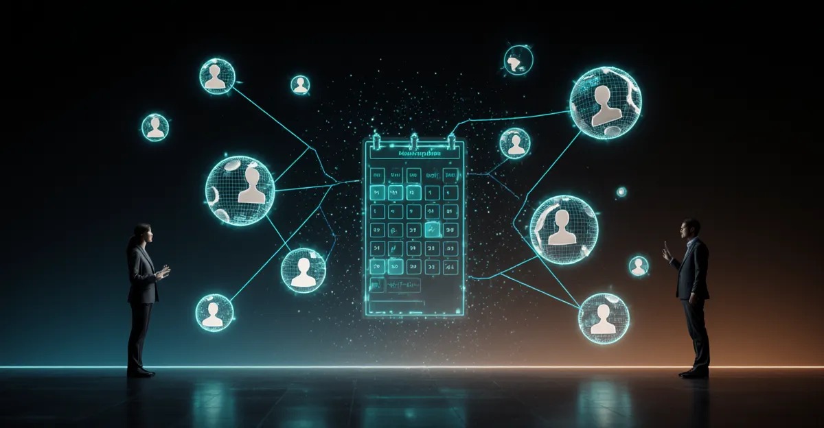 AI agents for recruiting 2026 futuristic talent acquisition hub with holographic candidate profiles and hiring decision nodes BigAIAgent