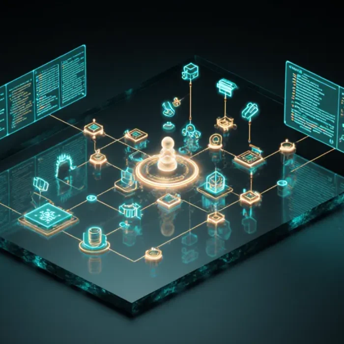 best no-code AI agent builders 2026 futuristic drag-and-drop workflow canvas with glowing teal and gold nodes BigAIAgent