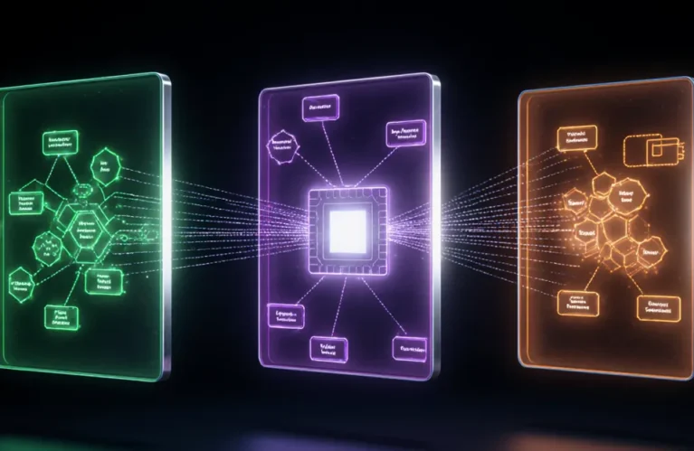 n8n vs Make vs Zapier 2026 three-panel AI agent comparison interface glowing node diagrams BigAIAgent