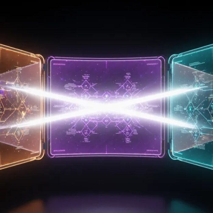 Zapier vs Make vs n8n 2026 three glowing platform comparison panels in amber violet teal BigAIAgent