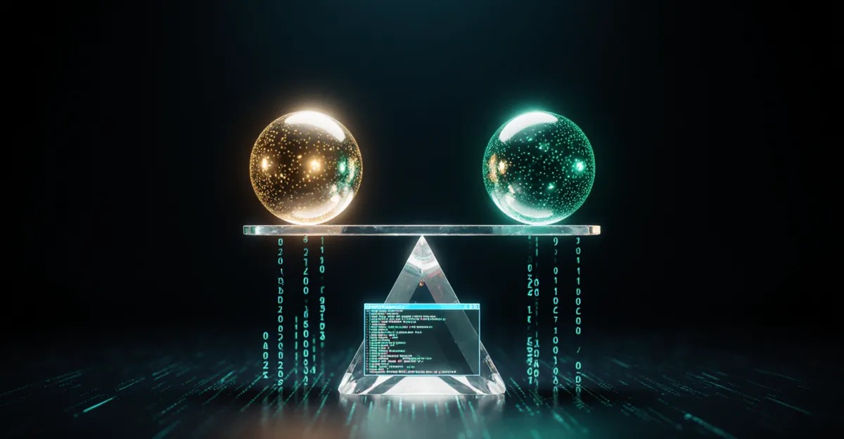 Claude Sonnet 5 AI agents balanced against Opus 4.8 on a glowing benchmark scale BigAIAgent