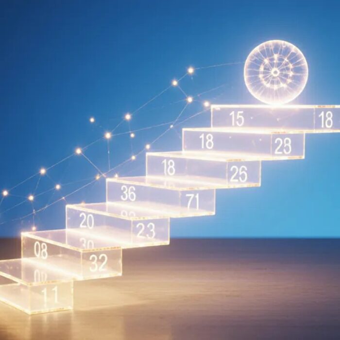 How to build an AI agent workflow glowing staircase of connected task nodes BigAIAgent