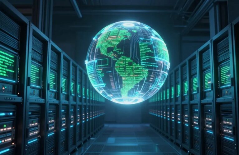 AI coding agents 2026 visualized as a glowing data orb amid server racks BigAIAgent