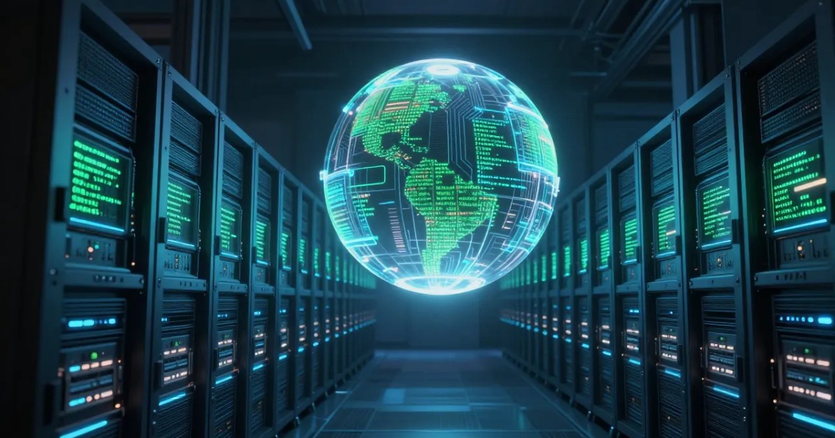 AI coding agents 2026 visualized as a glowing data orb amid server racks BigAIAgent